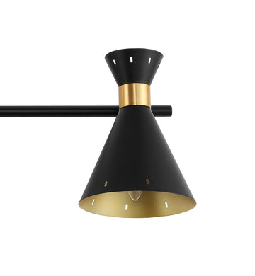 Elroy 18.25" Iron Retro Contemporary LED Track Light - JONATHAN Y